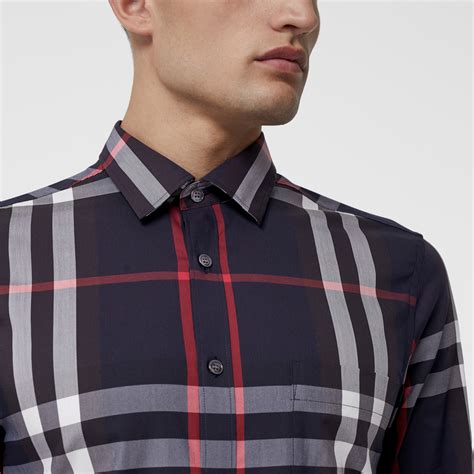 camicia burberry uomo outlet|camicia uomo burberry stretch.